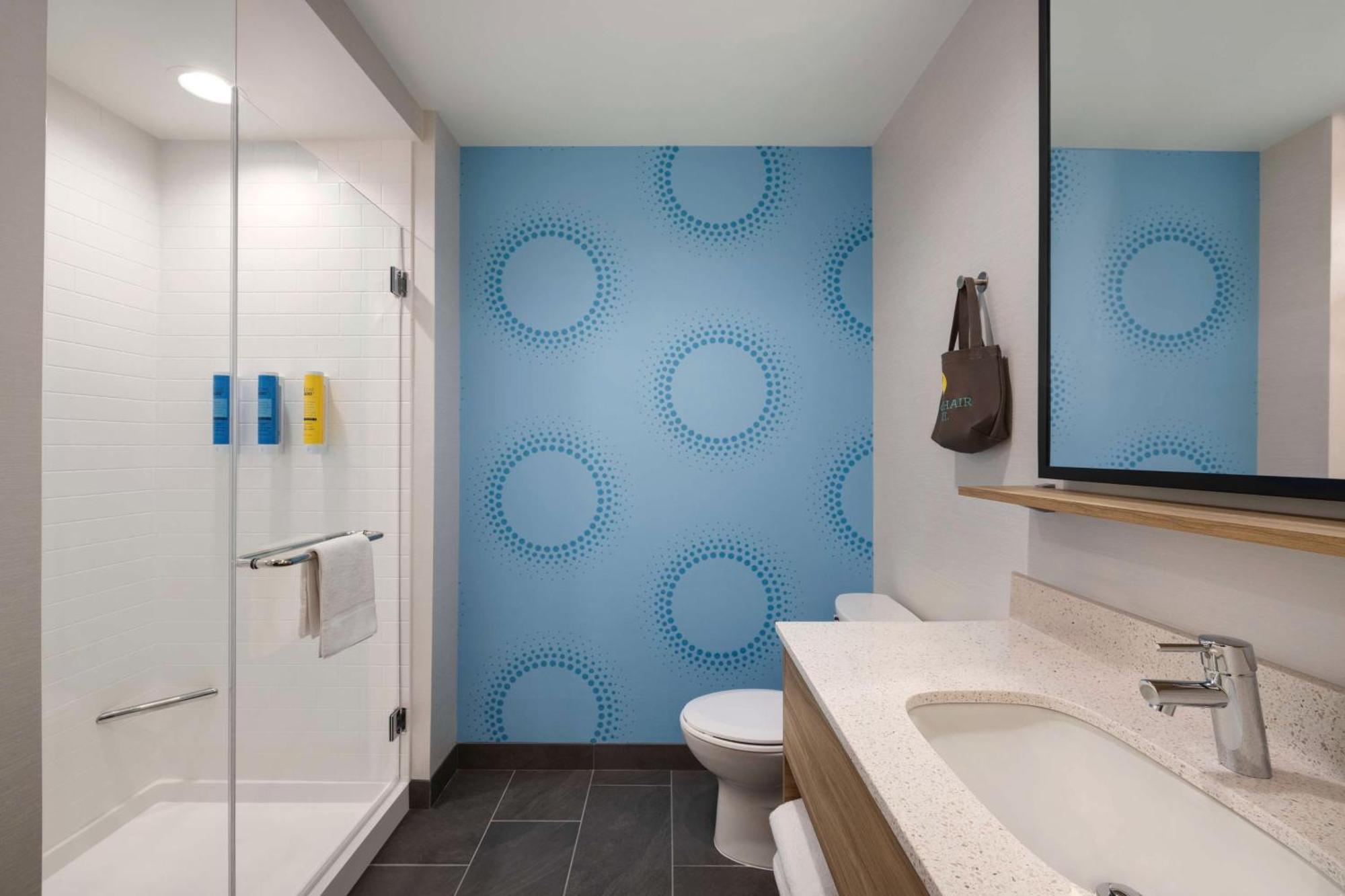 Queen Room with Two Queen Beds and Walk-In Shower